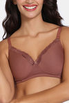 Zivame Beautiful Basics Padded Non Wired 3/4th Coverage T-Shirt Bra ( Pack of 2 ) - Multicolor — thumbnail 5